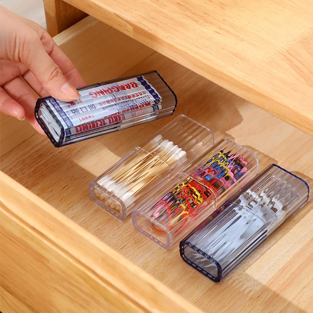 JIEDALIN transparent swab box close-up showing protective lid