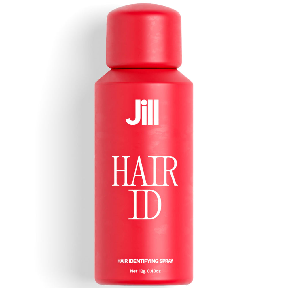 JILL Hair Identifying Spray bottle for precise facial hair prep before dermaplaning