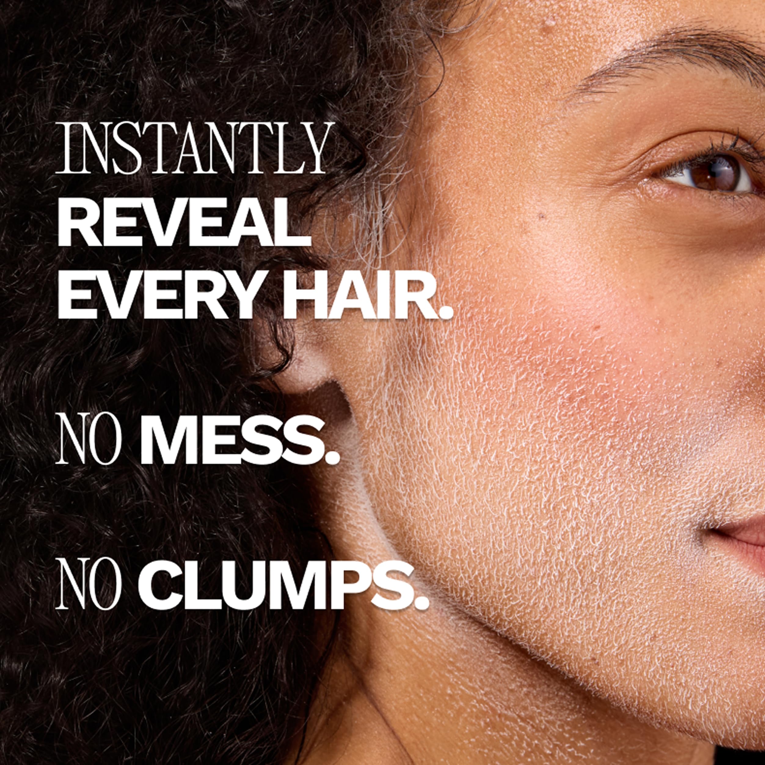 JILL Hair Identifying Spray used to prep dermaplaning area