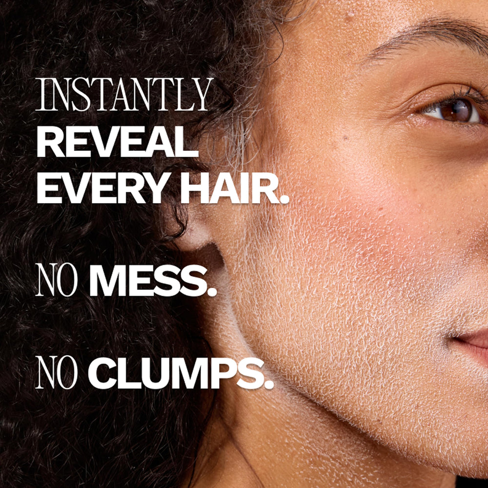 JILL Hair Identifying Spray used to prep dermaplaning area