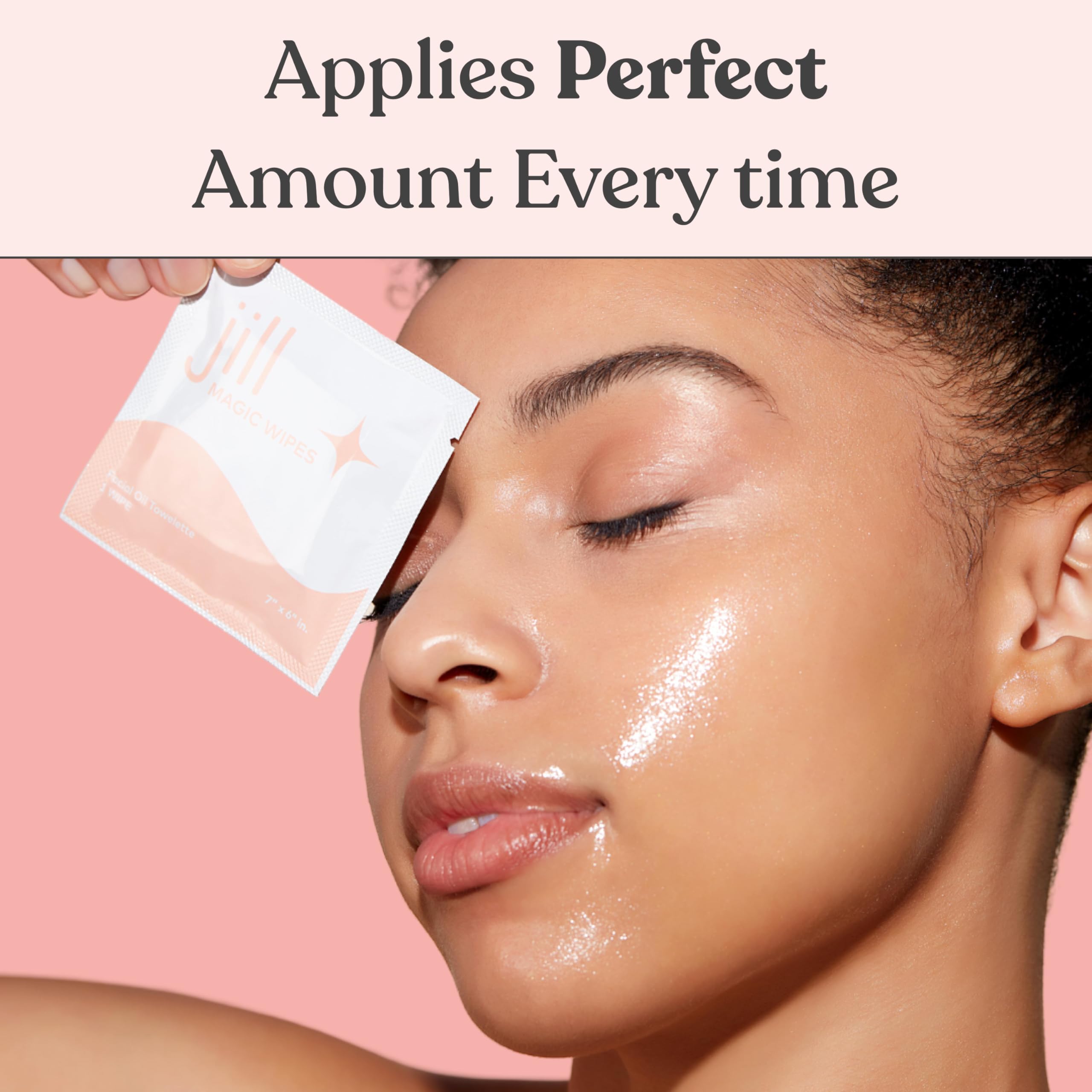 Jill Magic Wipes travel-friendly six-pack for on-the-go skin prep.