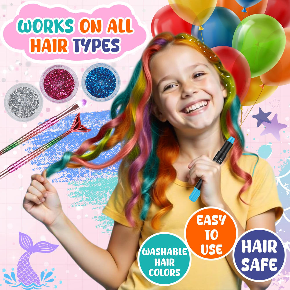 Jim&Gloria kawaii brushes help blend colors and smooth faux hair.