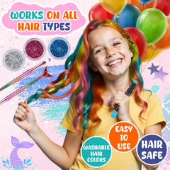 Jim&Gloria kawaii brushes help blend colors and smooth faux hair.