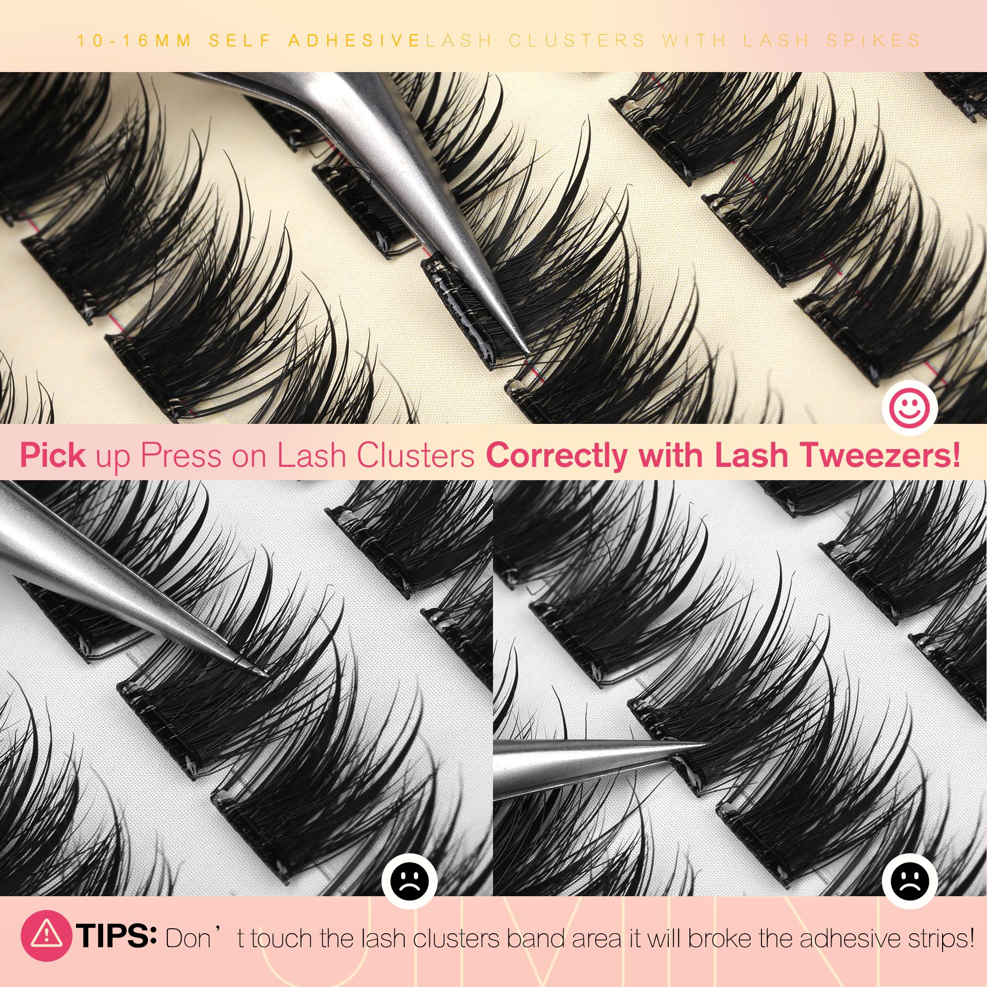 JIMIRE 108pcs pack offers value and variety for multiple looks.