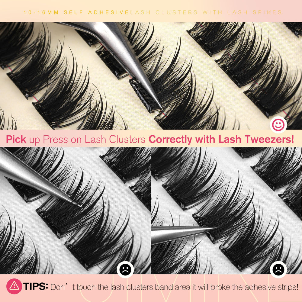 JIMIRE 108pcs pack offers value and variety for multiple looks.
