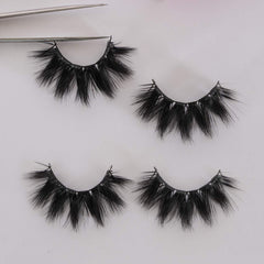 JIMIRE cruelty-free synthetic fibers lashes for luxurious appearance