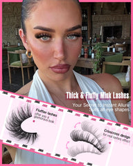 JIMIRE D Curl strip lashes emulate salon extensions for instant glam at home