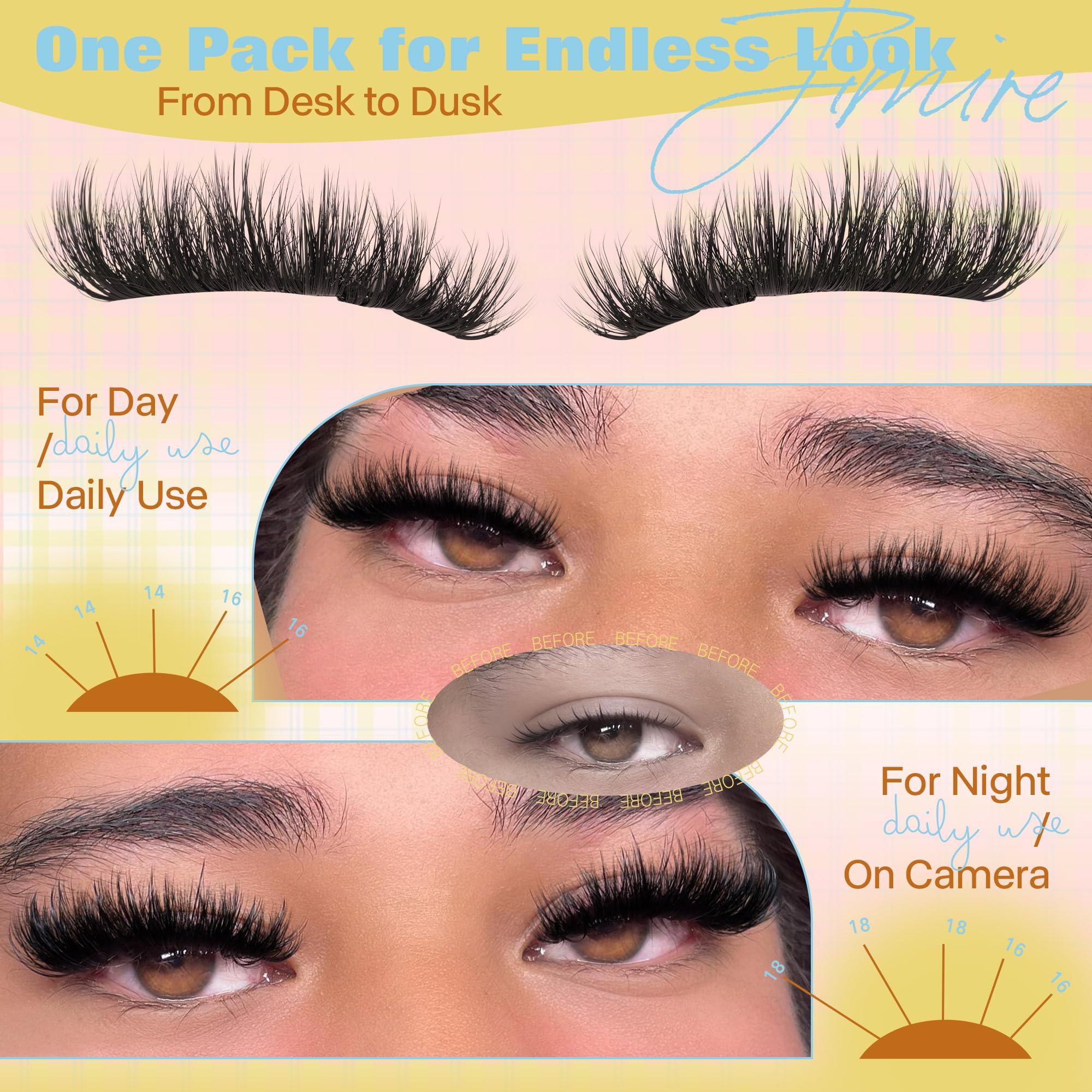 JIMIRE DIY lash extension at home enables salon-style results