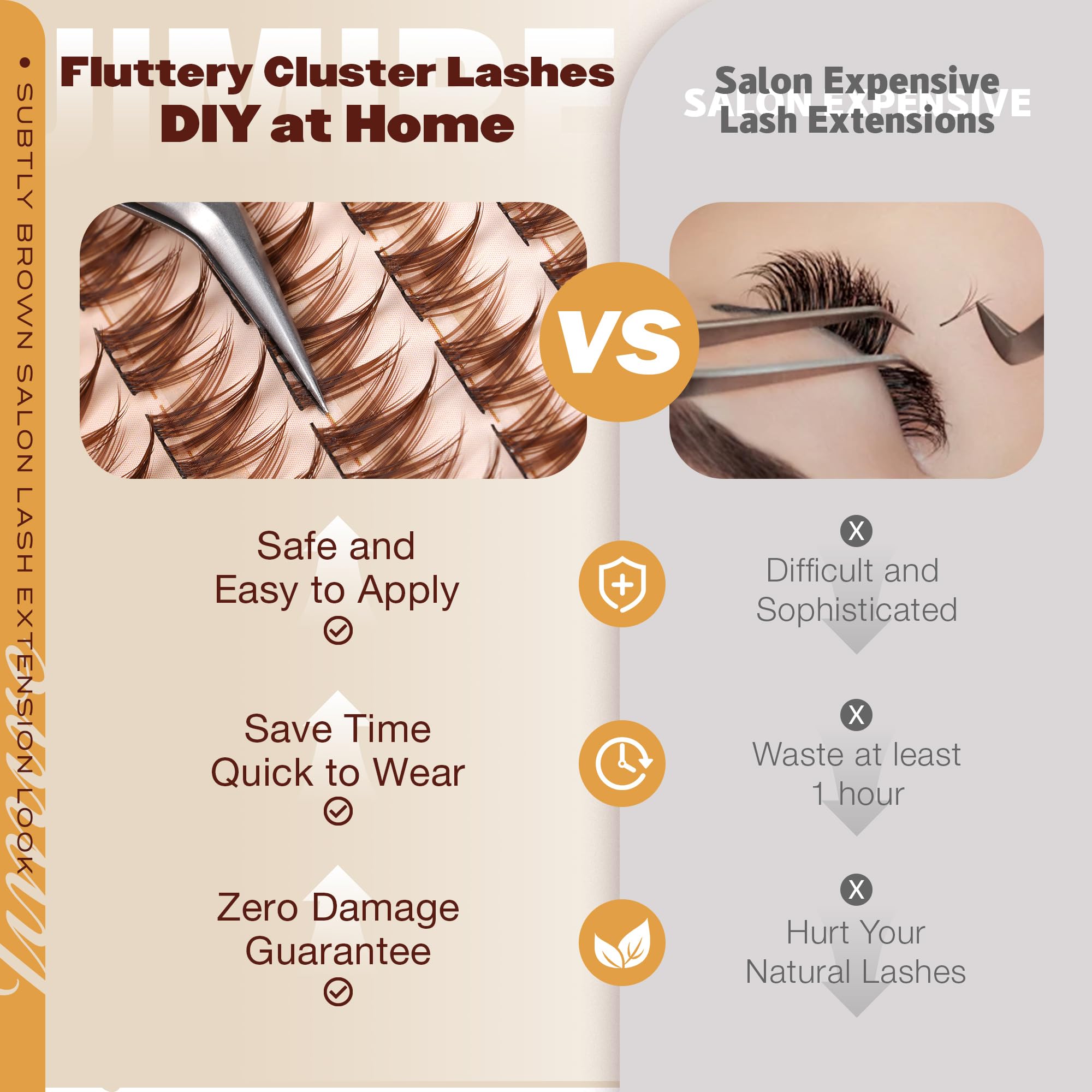 JIMIRE DIY salon results at home with a flexible base for easy application