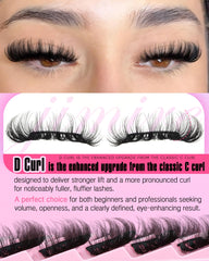 JIMIRE easy-application flexible lash band makes DIY wear quick and comfortable.