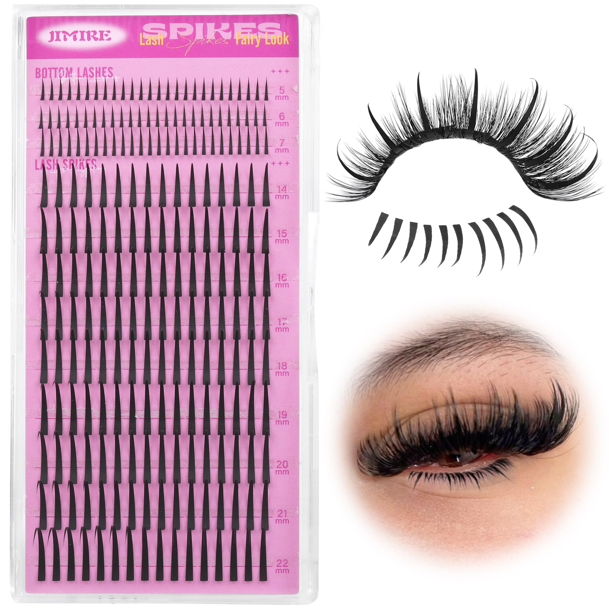 JIMIRE easy-application lashes help quick eye enhancement