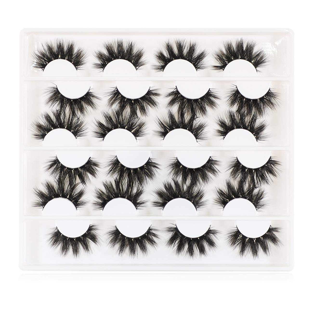 JIMIRE fluffy high volume faux mink lashes with dramatic lift