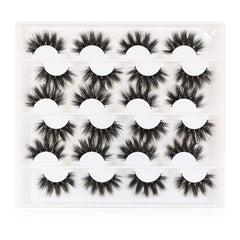 JIMIRE fluffy high volume faux mink lashes with dramatic lift