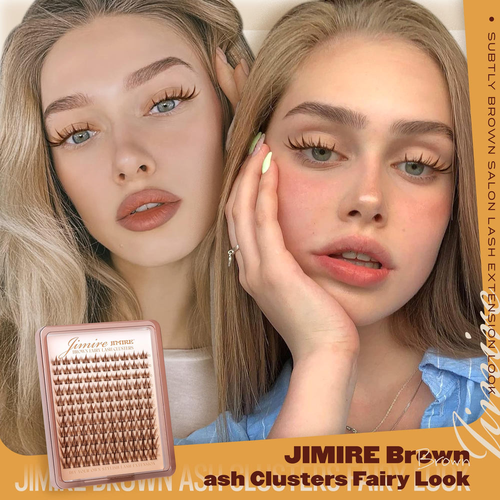 JIMIRE manga eyelash extensions designed for easy at-home application