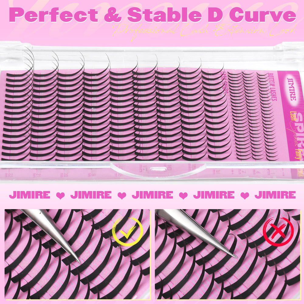 JIMIRE manga-look lashes for layerable, dramatic styles