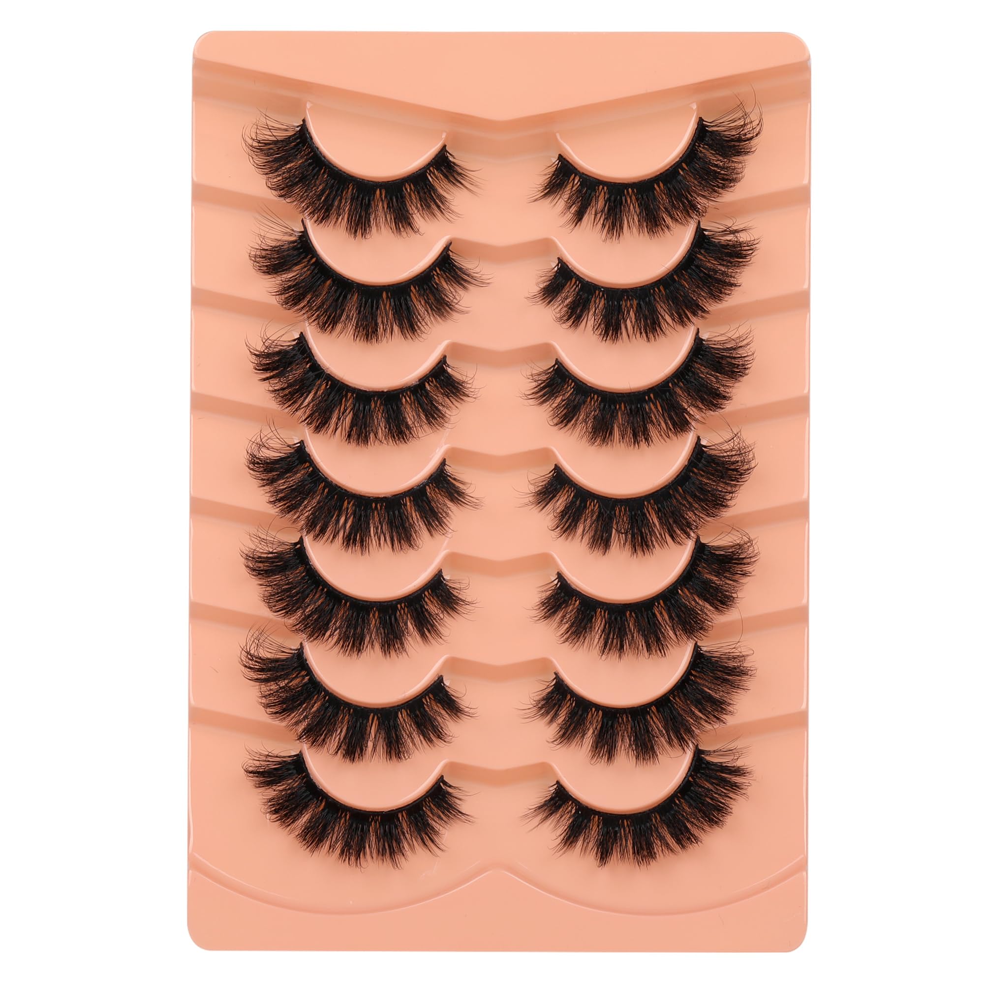 JIMIRE cat eye lashes natural length and eye-enhancing look