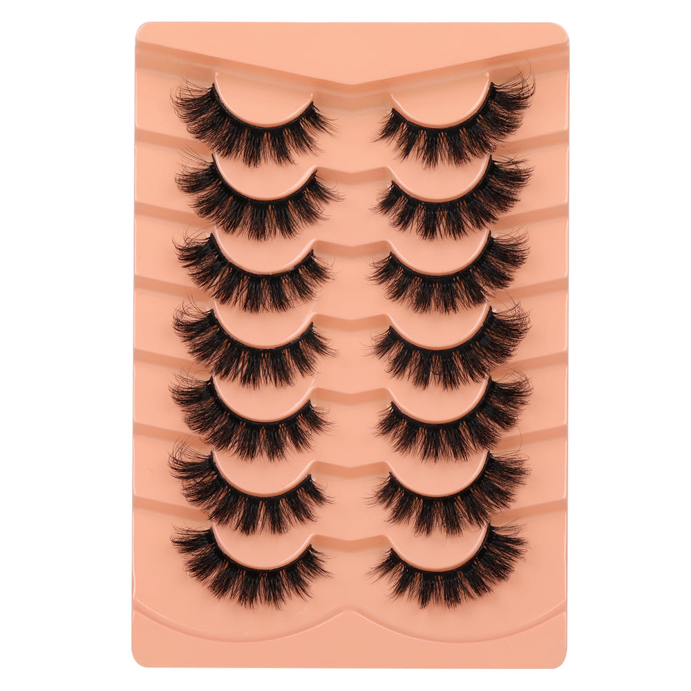 JIMIRE cat eye lashes natural length and eye-enhancing look