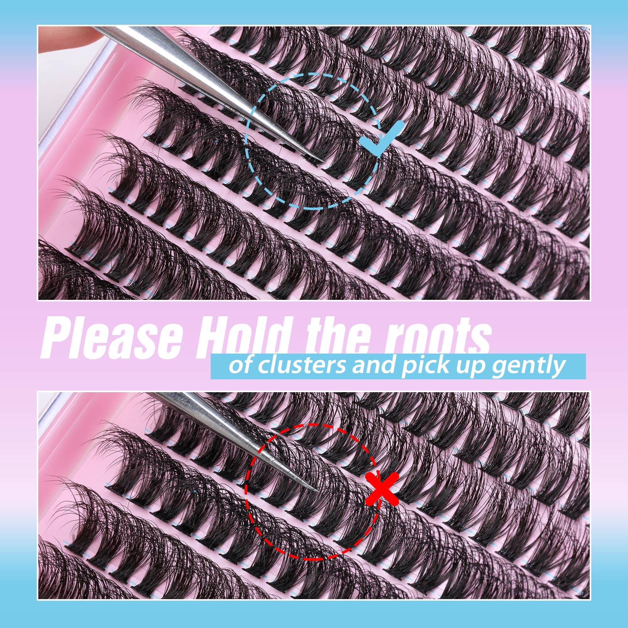 JIMIRE mixed-length 9-16 mm clusters for versatile styling