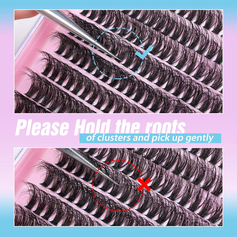 JIMIRE mixed-length 9-16 mm clusters for versatile styling