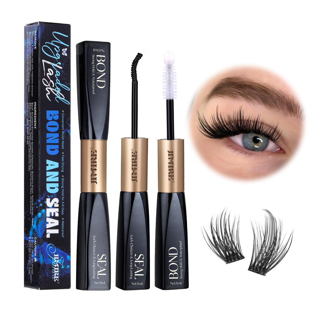 Jimire plum two-piece lash buddy shield set for quick routines.