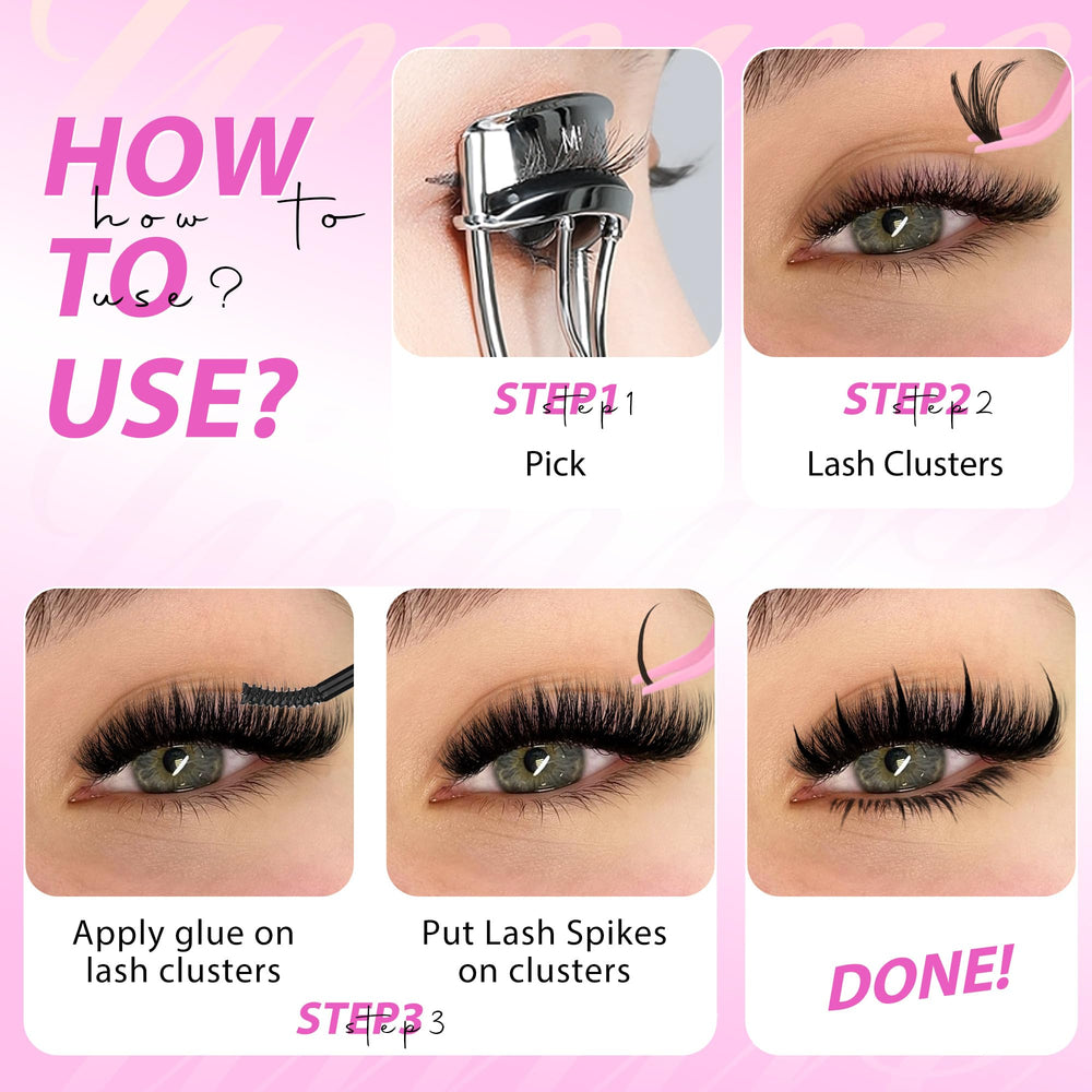 JIMIRE reusable lash clusters save money over time