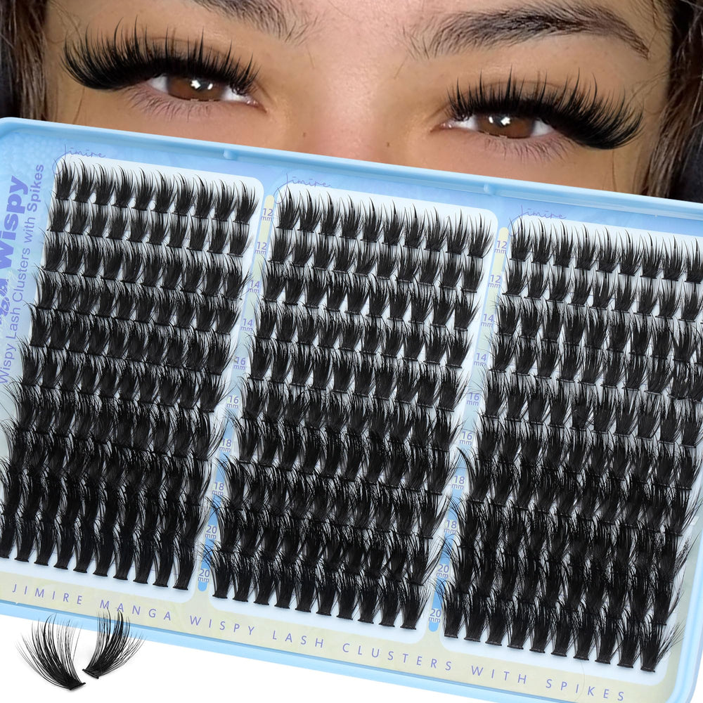 JIMIRE salon-worthy lash look at home with customizable styles.