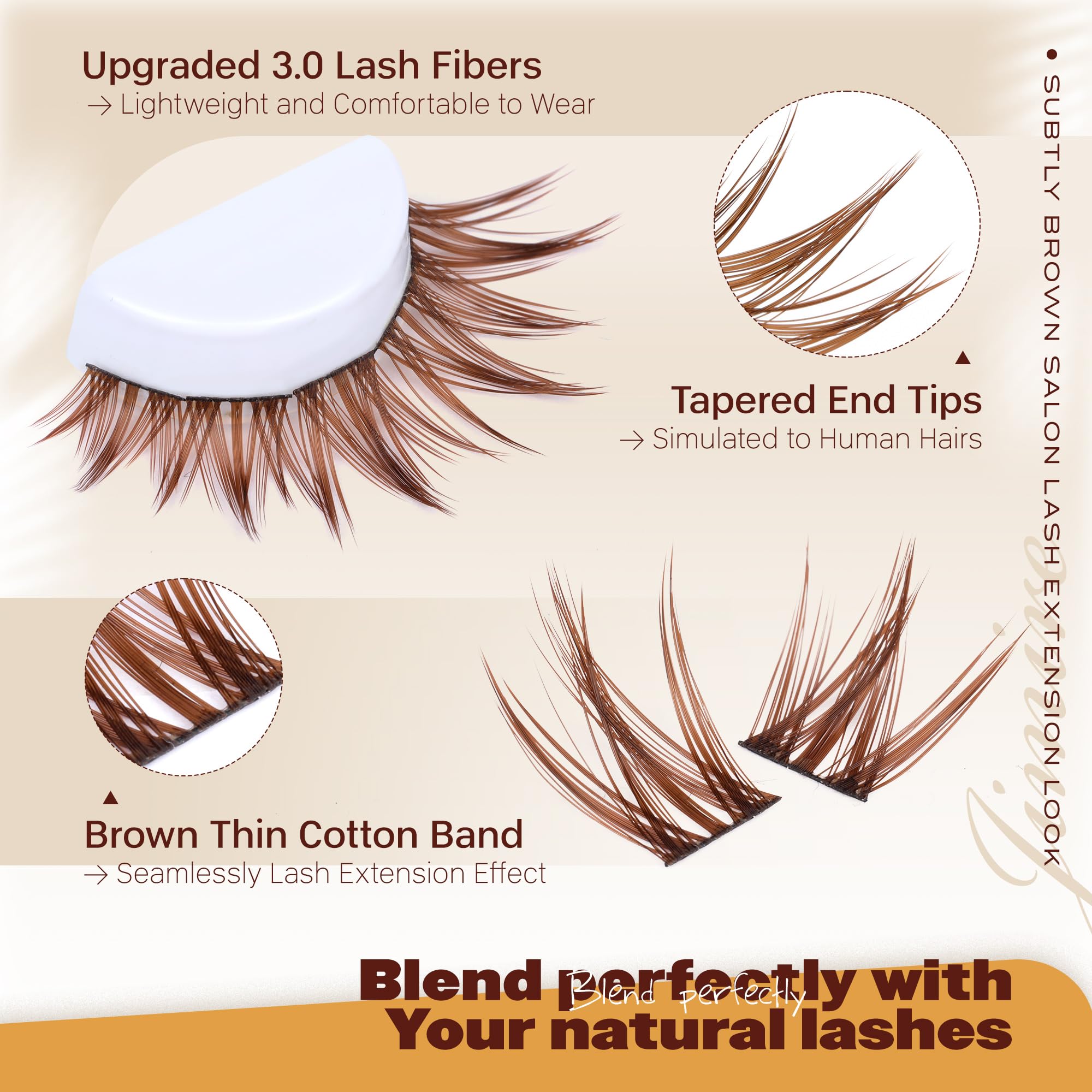 JIMIRE single spike clusters provide beginner-friendly, fairy-lash style at home