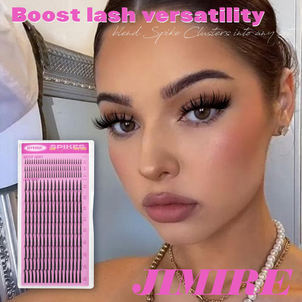 JIMIRE soft thin lash band enables easy application