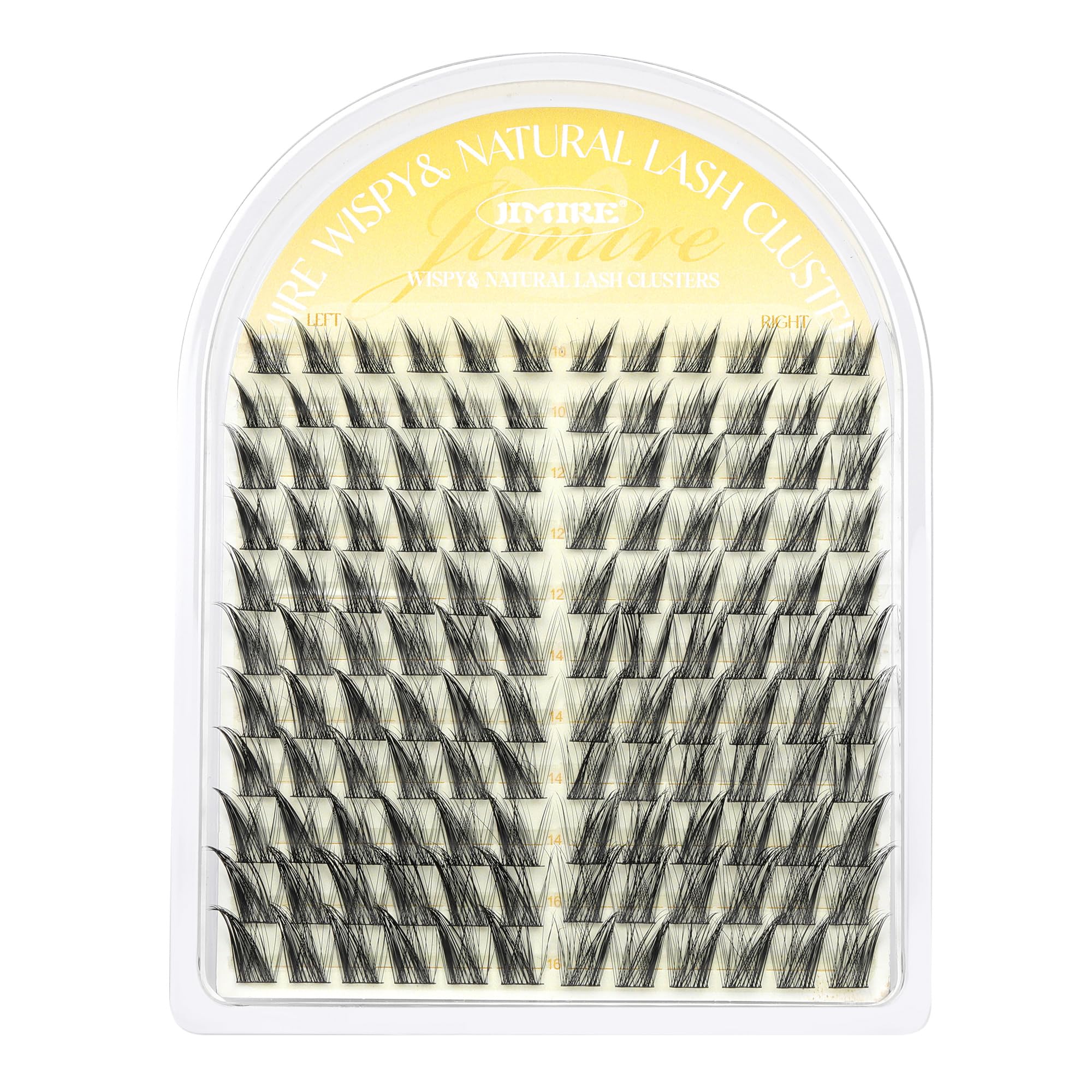 Jimire travel-friendly pack makes vacation-ready lashes easy to carry and apply.