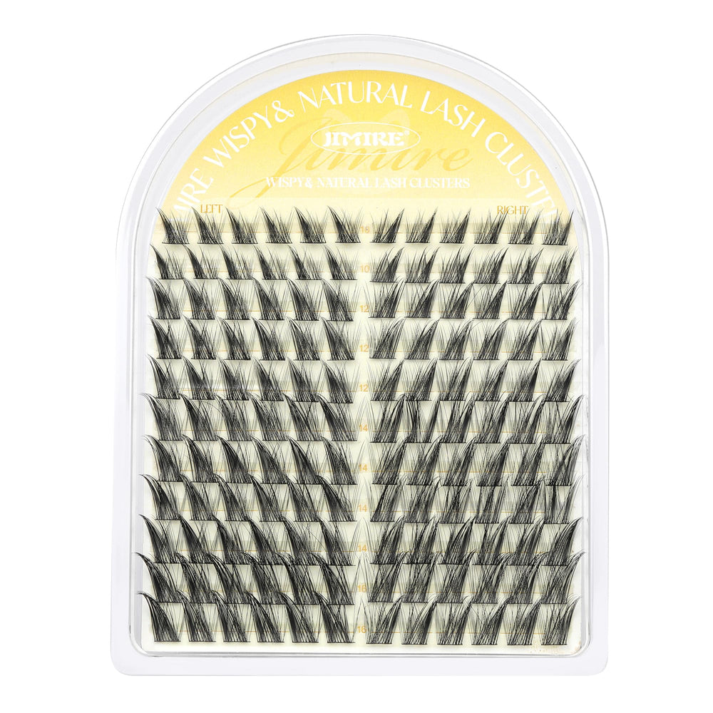 Jimire travel-friendly pack makes vacation-ready lashes easy to carry and apply.