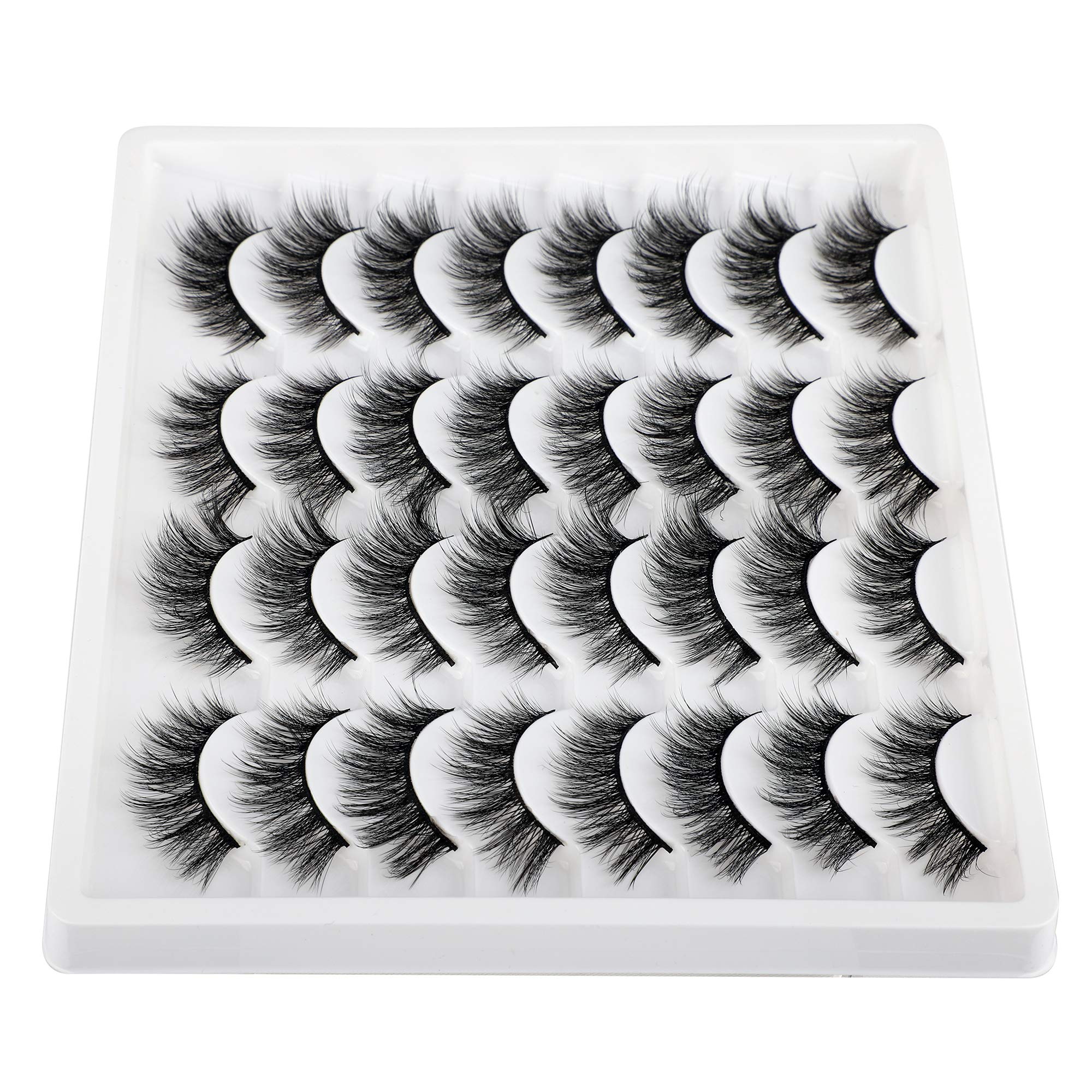 JIMIRE ultra-lightweight lashes close-up highlighting featherweight feel.