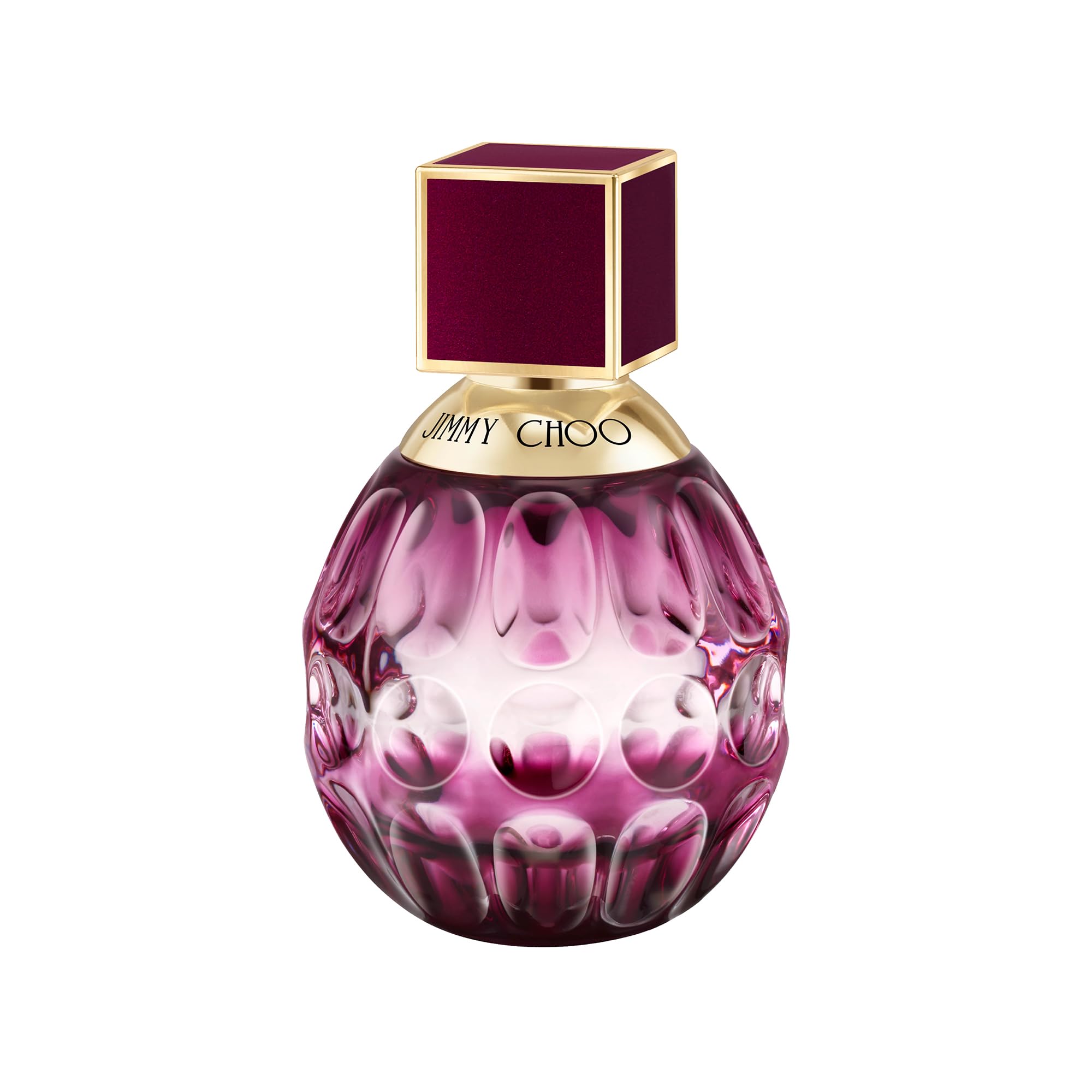 Jimmy Choo Fever bottle with a seductive cap for evening allure.