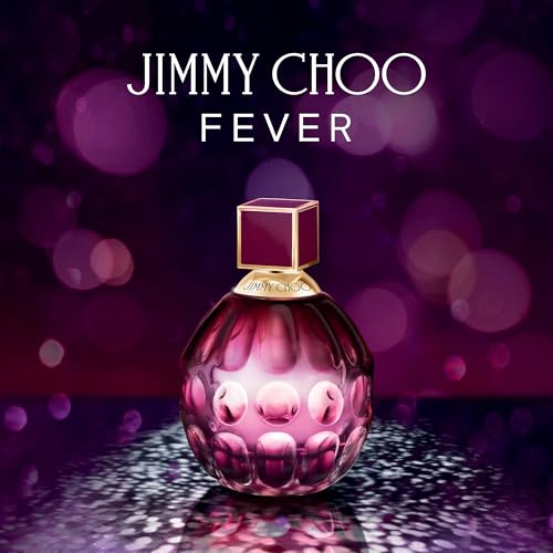 Jimmy Choo Fever travel spray packaging, premium presentation ideal for gifting.