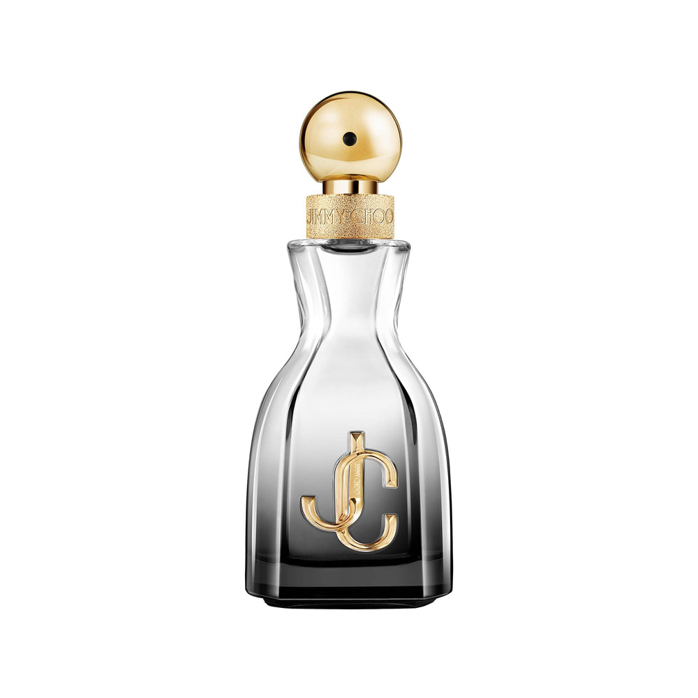 Jimmy Choo I Want Choo Forever bottle view highlights elegant silhouette for confident wear