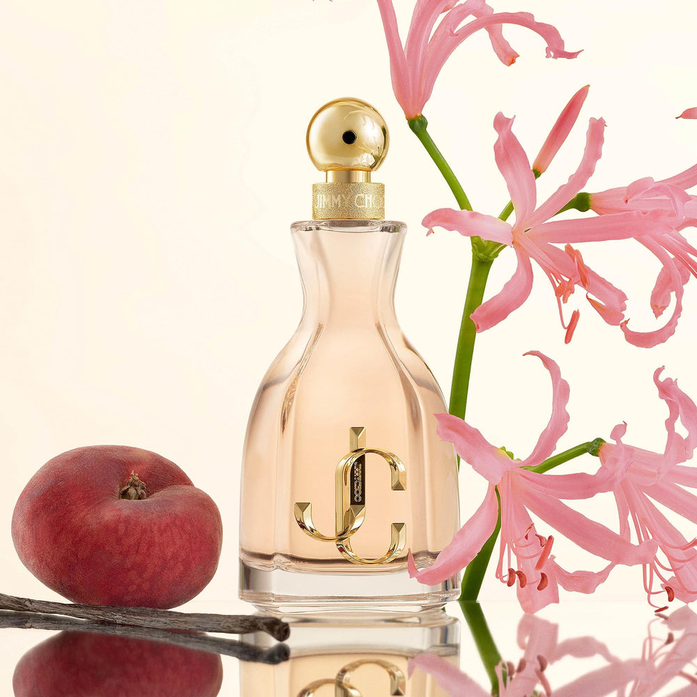 Jimmy Choo I Want Choo packaging box ready for gifting.