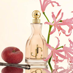 Jimmy Choo I Want Choo packaging box ready for gifting.
