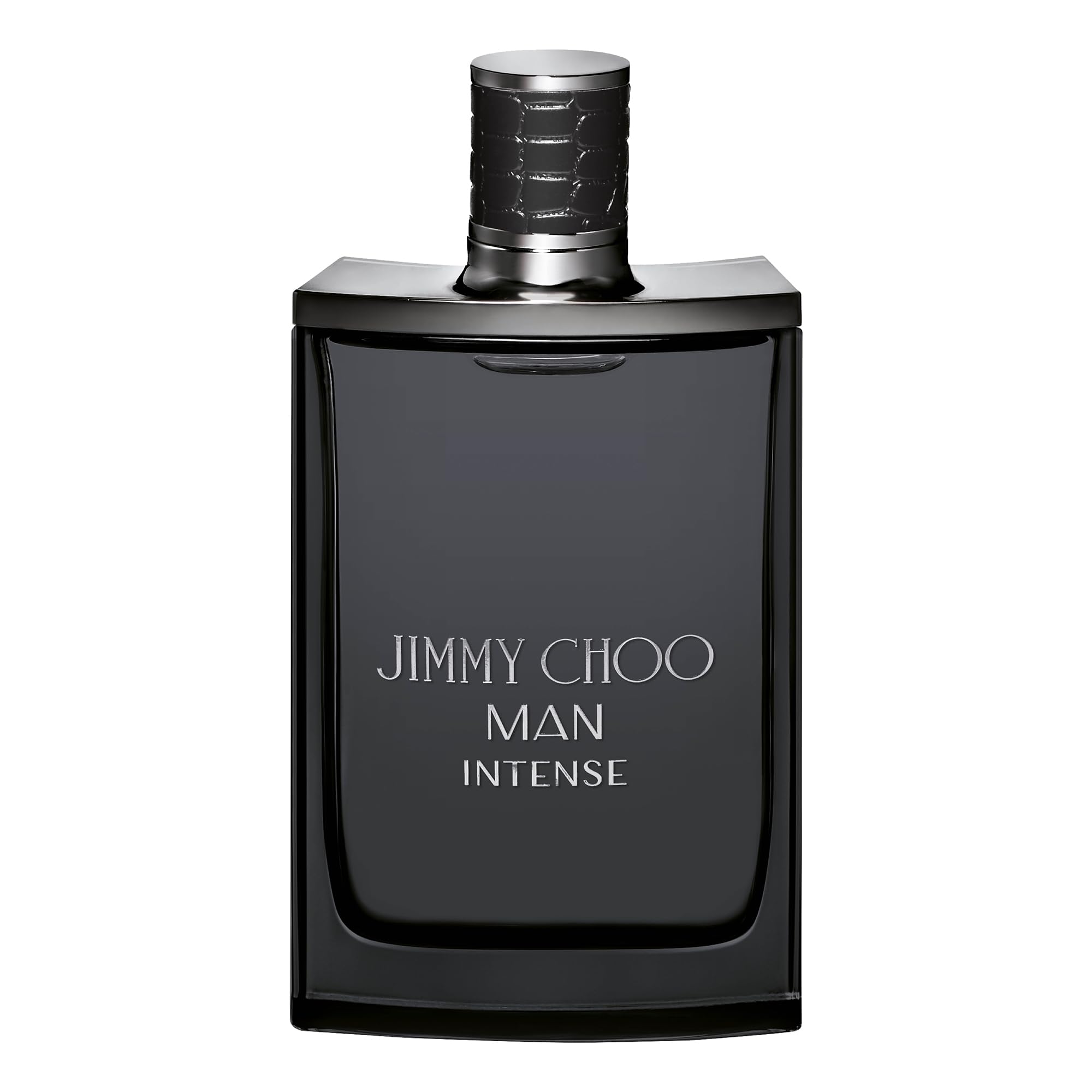 Jimmy Choo Man Intense bottle front view for a bold impression.