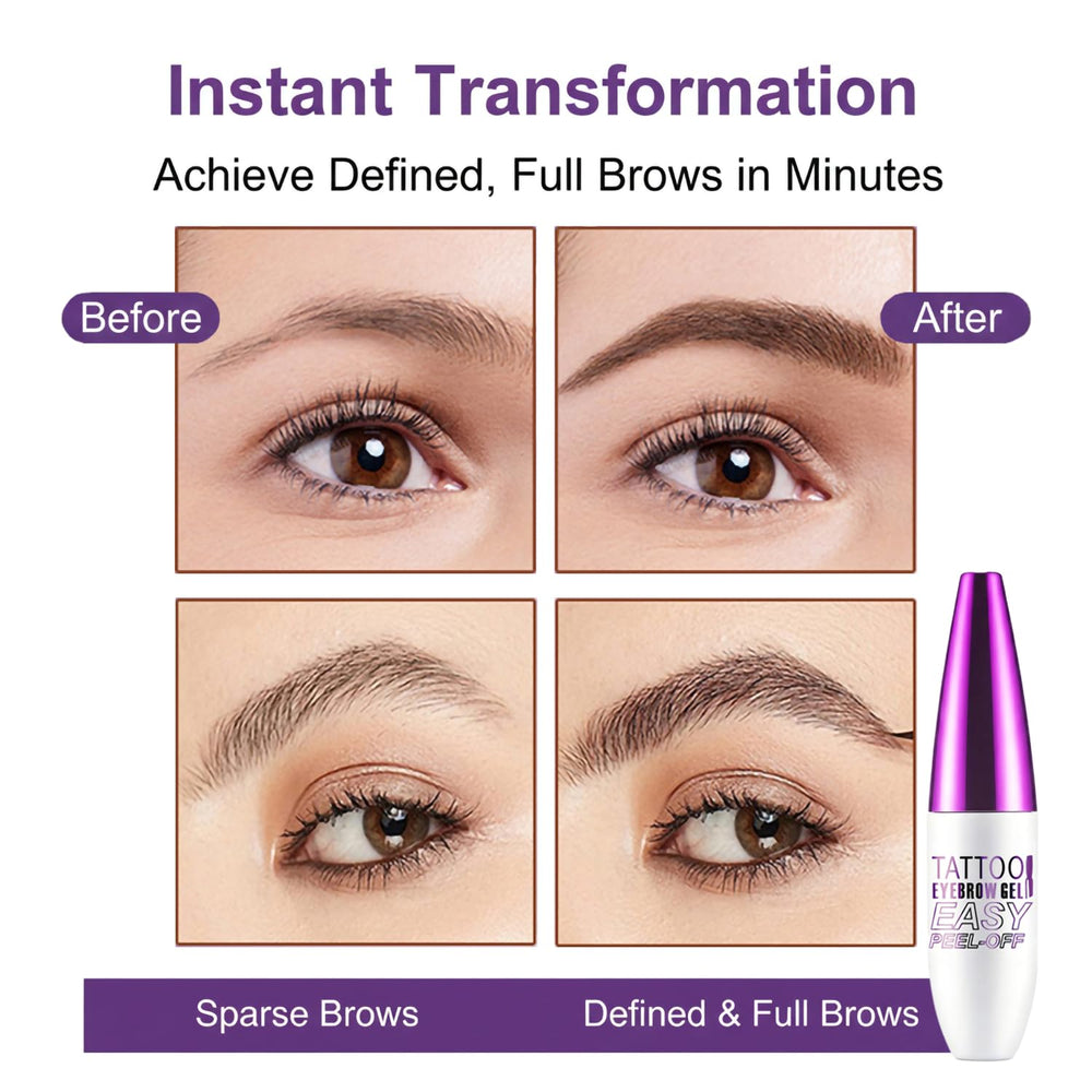 Kit de cejas de dos piezas JIMYAUQIN para un aspecto definido.