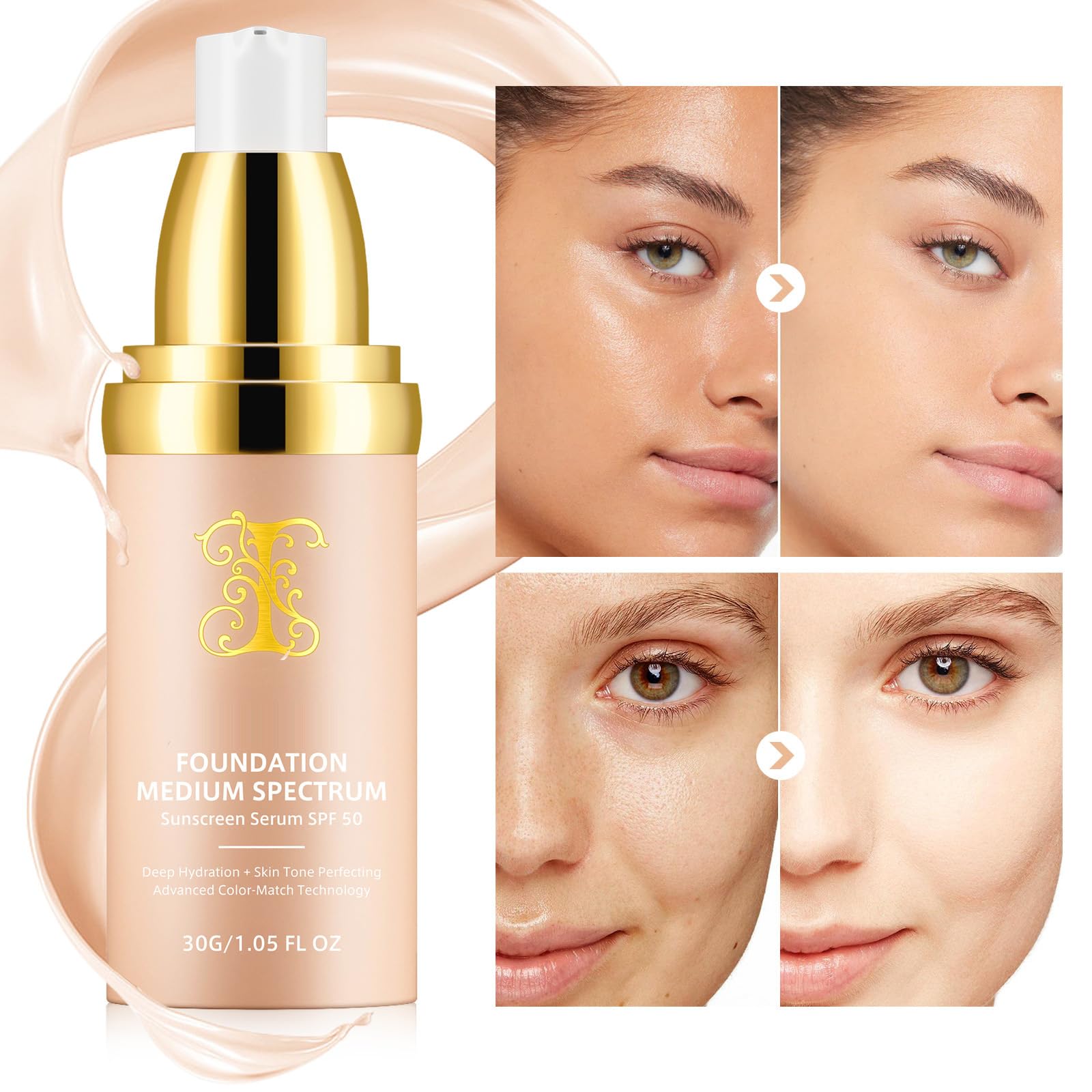 JIMYAUQIN protección SPF50, clima soleado sin preocuparte.