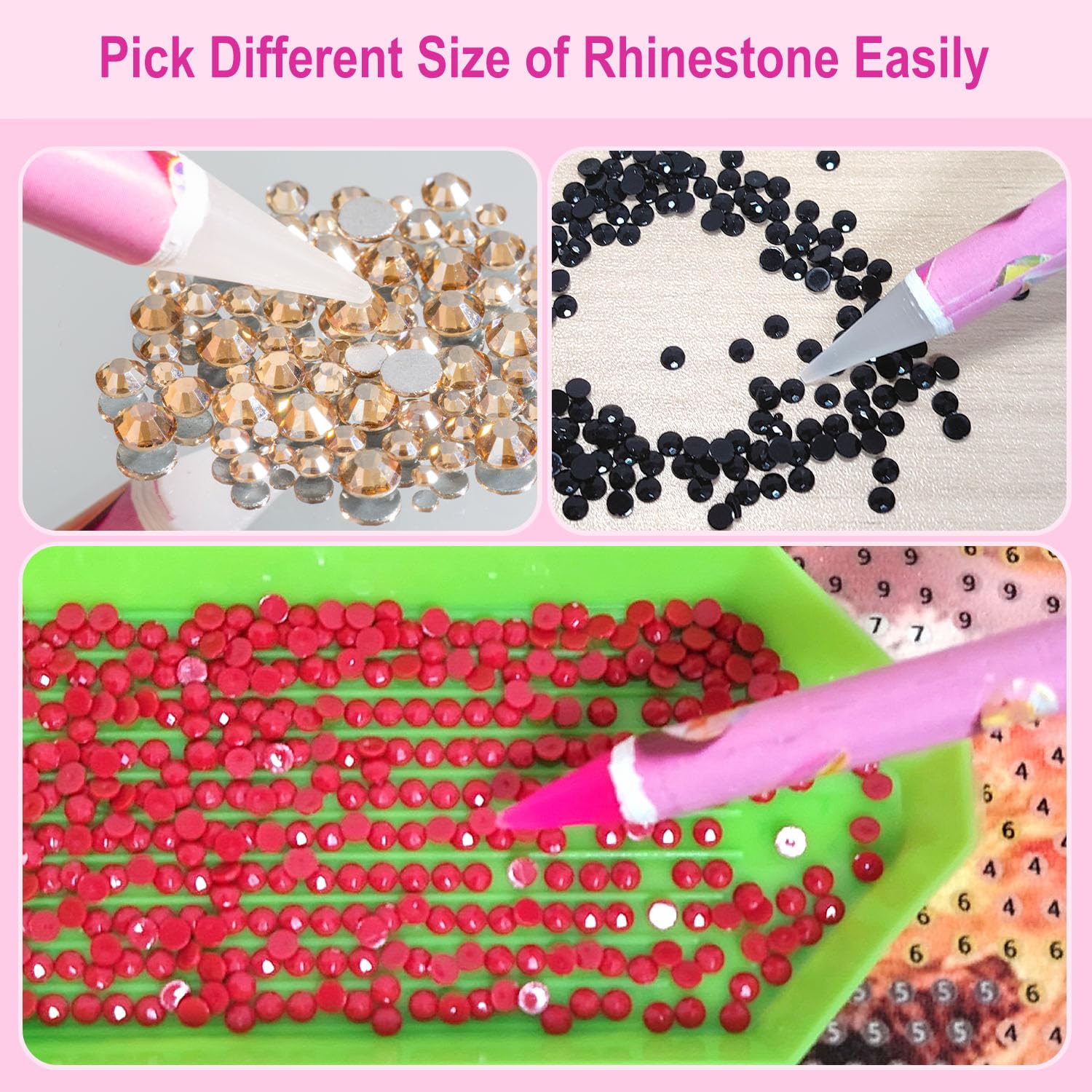JINJINANV bedazzler bedazzling kit offering versatile embellishment options