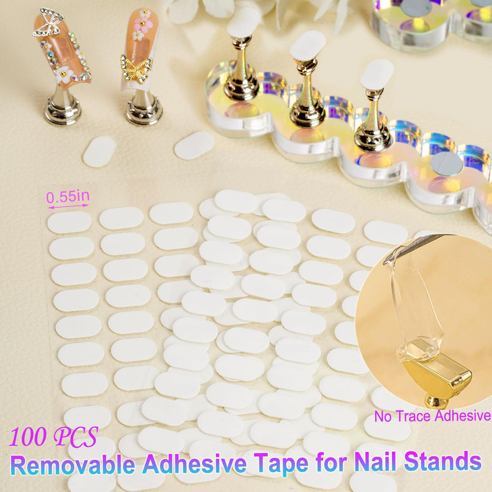 JINJINANV nail stand set case keeps tools organized and portable.