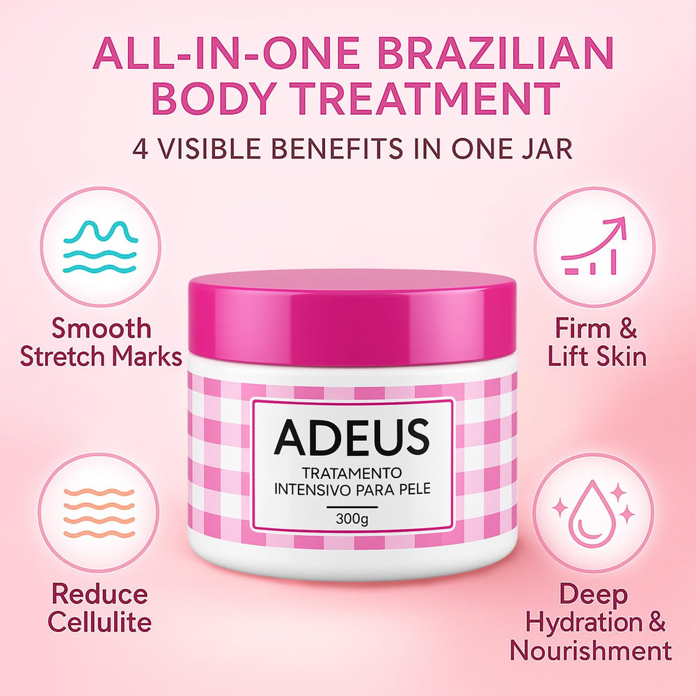 JINMAO Adeus Brazilian cream texture close-up shows creamy, non-greasy hydration.