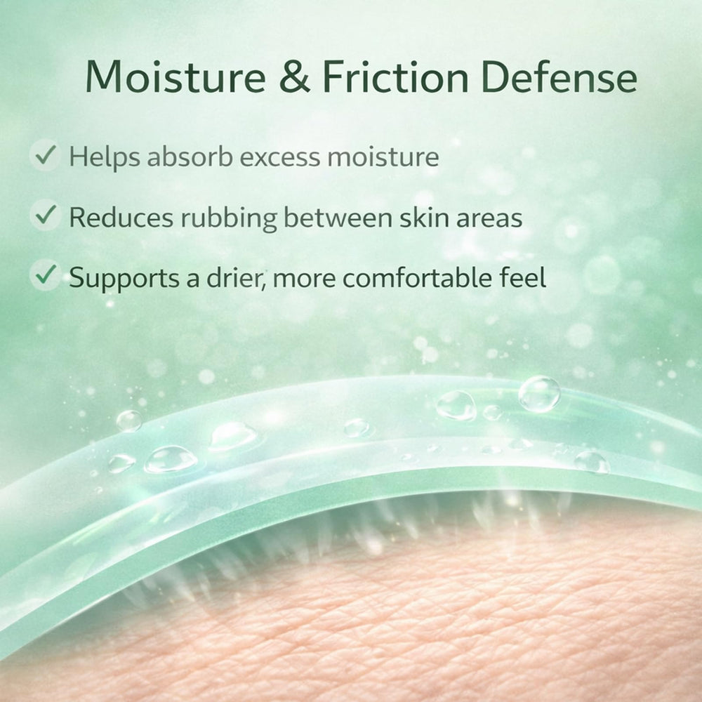 JINMAO Intertrigo Cream supports moisture and friction defense throughout daily activities.