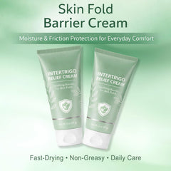 JINMAO Intertrigo Cream texture close-up highlights non-greasy formula for daily wear.