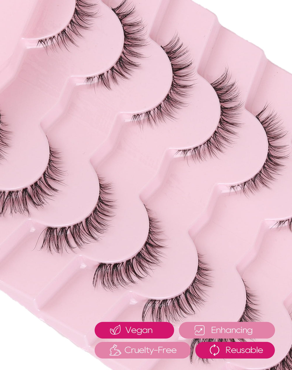Jiocolor 3D lash density close-up showing natural volume and definition