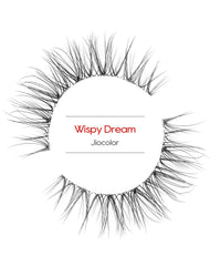 Jiocolor wispy faux mink demi lashes 12mm for subtle volume