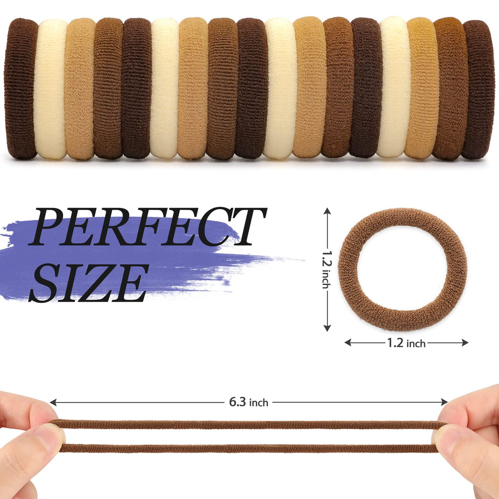JIRIS no-crease hair ties suitable for workouts and daily wear