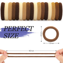 JIRIS no-crease hair ties suitable for workouts and daily wear