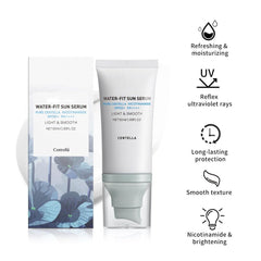 JISKG protector solar Centella sin residuo blanco y ligero.