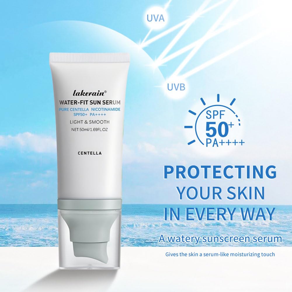 JISKG Centella Sunscreen absorbs quickly with no greasiness during daily wear.